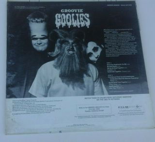 GROOVIE GOOLIES 1970 Vinyl RCA Victor Stereo LP,  With Lou Scheimer signed cell 3