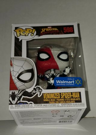 Venomized Spider - Man 598: Funko Pop Marvel Walmart Exclusive