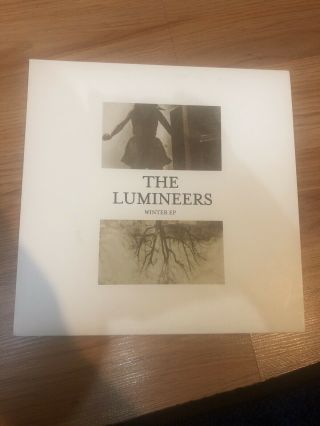The Lumineers Winter Ep 10 " Vinyl Rsd Rare Limited Edition Oop Only 4,  000 Made