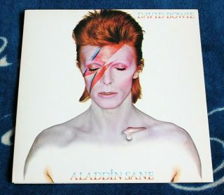 David Bowie Aladdin Sane 1973 Uk Canada Lp Rca Rs - 1001 Dynaflex & Inner Sleeve