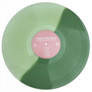 Thee Oh Sees - Thee Hounds Of Foggy Notion Lp Half/half Green Vinyl Castle Face