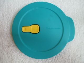 Tupperware 7373 Replacement Lid With Yellow Vent 7373a - 2 Vguc