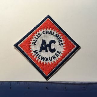 Allis Chalmers Farm Garden Tractor Collectors Logo Decal Patch For Hat,  Shirt