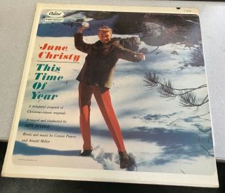 June Christy - This Is Time Of Year - Christmas Record Lp