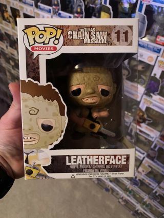 Funko Pop Texas Chainsaw Massacre Leatherface 11 Vaulted - Never Opened Rare