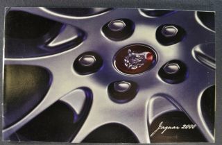 2000 Jaguar Brochure Xkr Xjr Xj8 Vanden Plas Xk8 Convertible