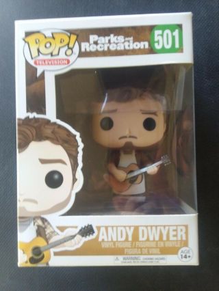 Funko Parks And Recreations 501 Andy Dwyer Vaulted