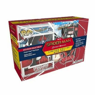 Spiderman Homecoming Walmart Exclusive Gift Box Set Funko Pop 259