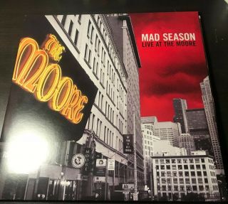 Mad Season - Live At The Moore 2lp Vinyl