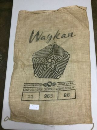 Cafe Imports/waykan Burlap Coffee Bag/sack - - Great For Crafts,  Decor,  Etc.  (7)