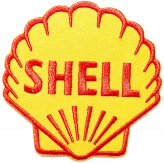 Shell Vintage Motor Oil Gasoline Racing Garage Patch Iron On Decal T Shirt Cap