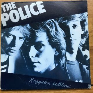 The Police Regatta De Blanc 1979 Usa 10 " Vinyl Lp,  Poster