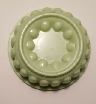 Vintage Tupperware Minature Green Jello Mold Magnet.