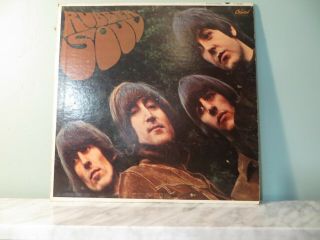 The Beatles - Rubber Soul 1965 Mono Vinyl Lp Record Album T 2442