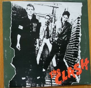 The Clash First Lp Uk First Pressing Vinyl Cbs Exc