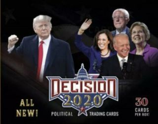 - Decision 2020 Trading Cards Box