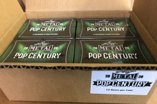 2020 Leaf Metal Pop Century Factory Hobby Box (4 Autos).