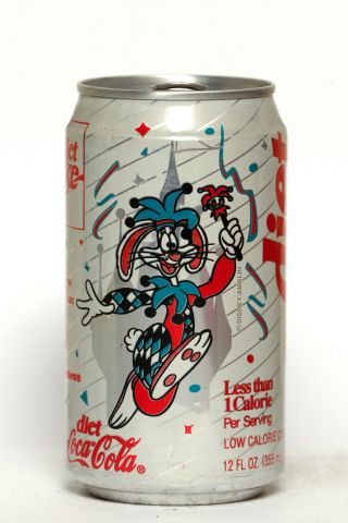 1991 Diet Coke / Coca Cola Can From The Usa,  Disney / Twenty Magical Years