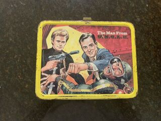 Vintage The Man From Uncle Metal Lunchbox 1966 King Seeley