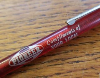 Pioneer Hybrids Corn Advertising Scripto Mechanical Pencil Coon Rapids Iowa