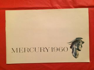1960 Mercury " Monterey Montclair Park - Lane,  " Car Dealer Showroom Sales Brochure