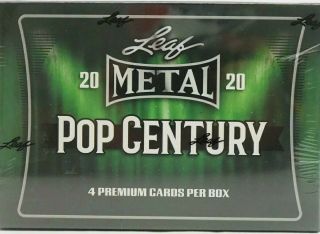 2020 Leaf Metal Pop Century Hobby Box - Live & Ready To Ship
