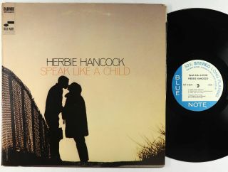 Herbie Hancock - Speak Like A Child Lp - Blue Note - Bst 84279 Stereo Rvg Vg,
