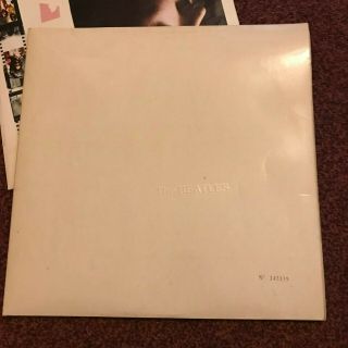 The Beatles White Album D/lp Uk Press Numbered With Poster Stereo Psych