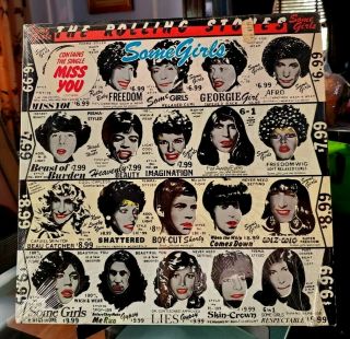 Rolling Stones Some Girls In Shrink 1978 1st Pressing Coc 39108 Monarch Pressing