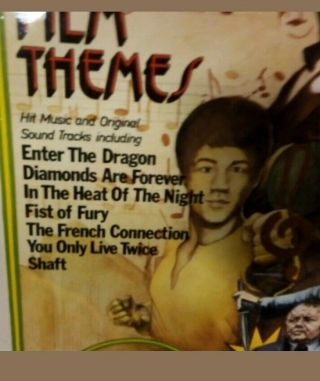 Bruce Lee Fist Of Fury Enter The Dragon Soundtrack Vinyl Lp Themes