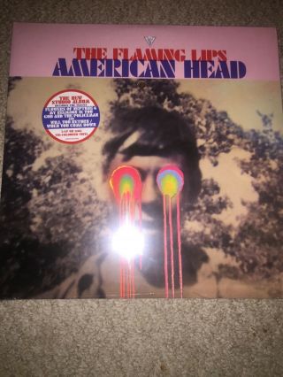 The Flaming Lips " American Head " Double Tri Coloured Vinyl Lp (&)