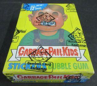 1988 Topps Garbage Pail Kids Gpk Series 12 Os12 Wax Box (w/o Price) (fasc)