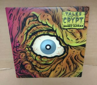 Mondo Tales From The Crypt 7 " Soundtrack Vinyl Record Hbo 45rpm Eyeball