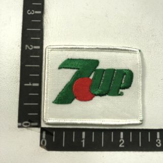 Embroidered Twill 7 - Up Soda Pop Advertising Patch 07f