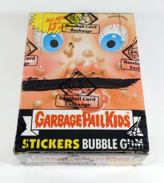 1988 Topps Gpk Garbage Pail Kids Series 13 Box W/o 25 Cents (48) Bbce X - Out