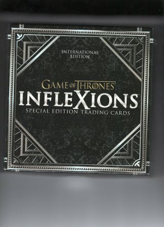 Game Of Thrones Inflexions International Edition - Winner Gets 1 Box