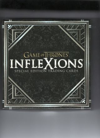 Game Of Thrones Inflexions - Winner Gets 1 Box - A Box Has 3 Packs