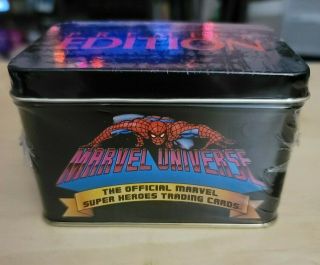 1990 Marvel Universe Premiere Edition Tin Factory Full Base Set,  Chase