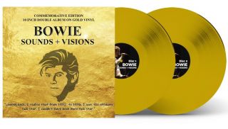 David Bowie - Sounds And Visions 2x 10 Inch Gold Vinyl Limited Ed Of 1000