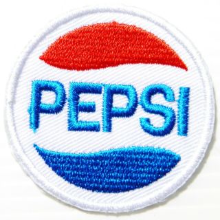 Patch Iron On Applique Pepsi Coca Cola Soft Drink Soda T Shirt Sign Badge Logo