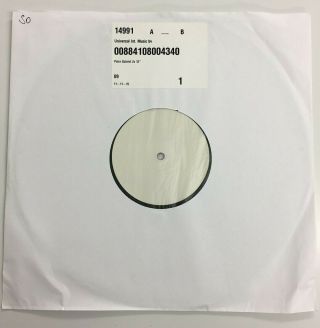 Peter Gabriel So Rare White Label Test Pressing Vinyl 12 " [genesis/kate Bush]