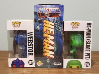 HE - MAN FUNKO POP COMBO THREE HARD TO FIND POPS ALL IN ONE MUST HAVE 2