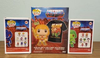 HE - MAN FUNKO POP COMBO THREE HARD TO FIND POPS ALL IN ONE MUST HAVE 3