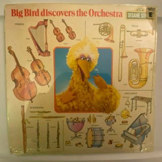 Big Bird Discovers The Orchestra Ctw 22095 Sesame Street 1981
