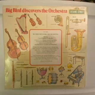 Big Bird Discovers the Orchestra CTW 22095 Sesame Street 1981 2