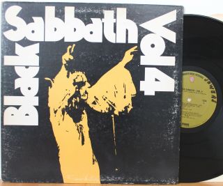 Black Sabbath Lp “vol.  4” Warner Bros 2602 Orig Green Label Vg,