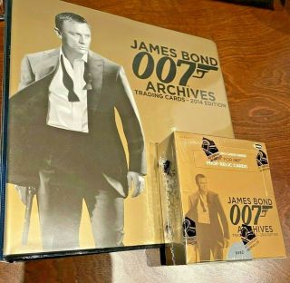 2014 James Bond 007 Archives Hobby Box 2 Autos Daniel Craig?,  Album
