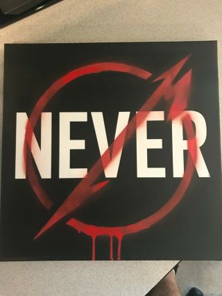 Metallica Through The Never Movie Soundtrack Lp Record Vinyl Live 2013 Blackened