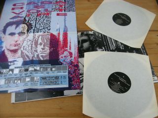 Cabaret Voltaire - The Living Legends 1990 With Poster 2lp