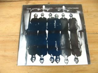 Cabaret Voltaire - The Living Legends 1990 with poster 2LP 2